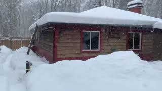 A snowy day at Home.