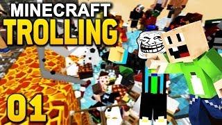 Minecraft TROLLING #1 - *Lachflash* Milchbubi der MINECRAFT TROLLING PRO?  | GommeHD