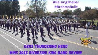 Thundering Herd Wins 2022 Riverside King Band Review