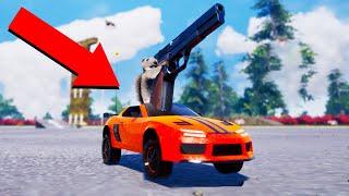 I'M A SQUIRREL WITH A GUN IN A CAR?!