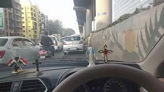 Kalina Santacruz to Mira Road Vlog | #mumbaitraffic #trafficjam | Mira Road Toll Naka