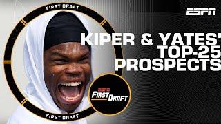 Mel Kiper & Field Yates' Top-25 prospects ahead of 2025 NFL Draft | First Draft