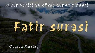 Fatir surəsi - Obaida Muafaq / سورة فاطر / Quran və Biz