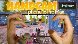 Full HANDCAM PUBGMOBILE  iPhone 16 pro max  120FPS   5Finger Playing alone