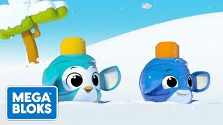Mega Bloks™ | Let's Build a Snowman +1 Hour of Cartoons For Kids! | Fisher-Price | Kids Animation