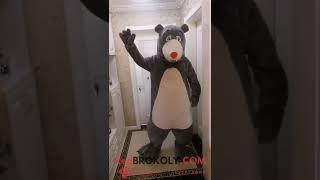 REDBROKOLY.COM Mascot Costume - Adorable animal costume in gray full body mascot cosplay