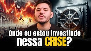 IBOVESPA EM QUEDA l Onde eu estou investindo para proteger o meu DINHEIRO?