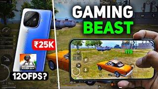 Best Gaming Phone under 25k | Iqoo neo 10r for pubg & bgmi | 120 - 90 fps phone for bgmi under 25k