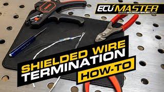 Shielded Wire Termination | ECUMaster USA