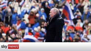 Ukraine War: Putin addresses massive rally in Moscow ahead of anniversary