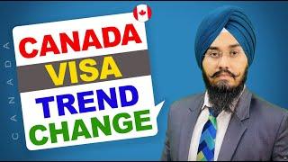 CANADA VISA TREND CHANGE.| STUDY VISA UPDATES 2024 | USA CANADA UK