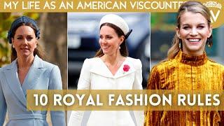 ROYAL DRESS CODE: 10 Fashion RULES the ROYAL FAMILY Must Follow