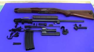 Ruger Ranch Rifle with short stroke gas piston -  disassembly