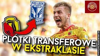 PLOTKI TRANSFEROWE w EKSTRAKLASIE | KTO ZMIENI KLUB TEJ ZIMY? | LECH POZNAŃ, JAGIELLONIA, WIDZEW