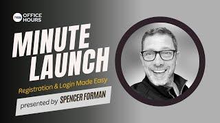 Minute Launch - Registration & Login Made Easy