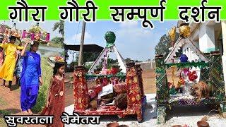 Gauri Gaura || गौरा गौरी सम्पूर्ण दर्शन विसर्जन ||  (Droneshot) chhattisgarh Traditional festival