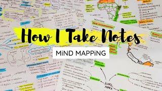 How I take Notes  Mind Mapping Method  How to Make Mind Map | Note Making