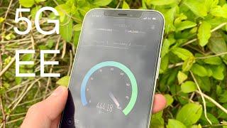 iPhone 12 5G Real World Speed Tests on EE