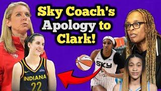 Chicago Sky Coach Teresa Weatherspoon Apologizes to Caitlin Clark and Indiana Fever