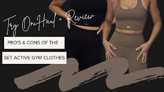 SET ACTIVE REVIEW | PRO'S & CONS + TRY ON HAUL