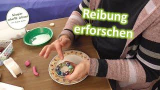 Kugellager und Gackerdosen - Experimente zur Reibung für Kinder