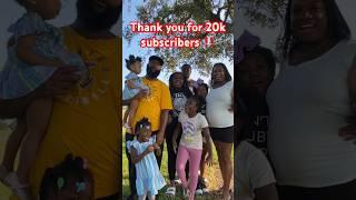 THANK YOU FOR 20 THOUSAND SUBSCRIBERS‼️ #momof7 #bigfamily