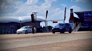 Tesla Model 3 vs BMW X5 competition #tesla #teslamodel3 #bmw #x5 #competition #race