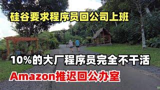 硅谷要求程序员回公司上班，远程工作如何建立信任，10%的大厂程序员完全不干活，Amazon推迟员工回公办室