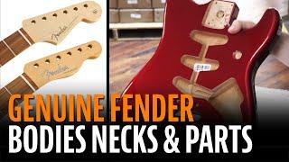 Genuine Fender Bodies, Necks and Parts for Stratocasters and Telecasters