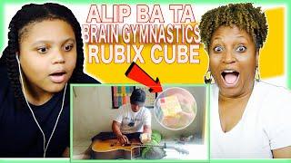 #ALIPERS | ALIP BA TA - FINGERSTYLE WHILE SOLVING A RUBIX CUBE reaction!!!! | DREW&MIKE
