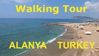  Alanya Walking Tour | Street Walking Tour Turkey 4K 