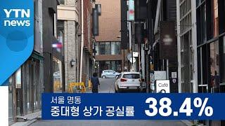 [앵커리포트] 명동 중대형 상가 공실률 38.4%...손실보상 소급 또 지연 / YTN