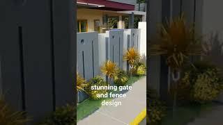 modern gate and fence design