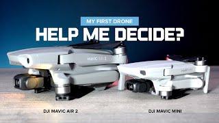 Which Drone Should I Get? DJI Mavic Mini or Mavic Air 2