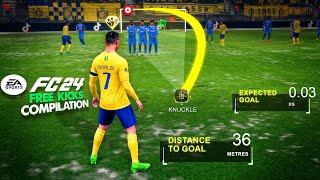 EA SPORTS FC 24 |  Free Kicks Compilation #4 | PS5™ [4k/60]