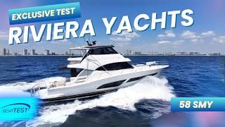 Exclusive Riviera 58 SMY Boat Test & Performance Review