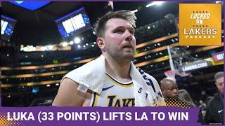 Luka Dončić (33 Points), Reaves (28 Points) fuel Lakers CRITICAL WIN Over Suns