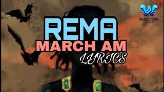 REMA - MARCH AM (Official video lyrics) @eminem