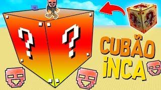 CUBÃO DE LUCKY BLOCK INCA NO MINECRAFT