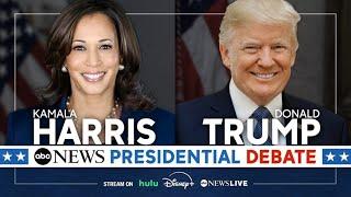 LIVE: ABC News Presidential Debate: Harris and Trump meet in Philadelphia