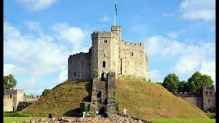 CARDIFF WALES / CARDIFF CASTLE /  CAERDYDD CYMRU / CASTELL CAERDYDD / CASTELO DE CARDIFF (1997)