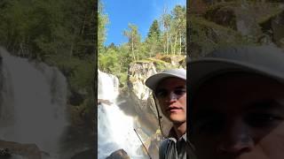 В ПОИСКАХ САМОГО КРАСИВОГО ВИДА НА ВОДОПАД #горы #поход #туризм #кавказ #архыз #домбай #алтай