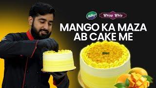 How to Make a Perfect Mango Cake | Easy Steps | Chef Waqar | Cake Improver | Milkyz Food | 2024