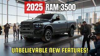 2025 RAM 3500 Shocks the Truck World with Unbelievable Features!