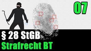 § 28 StGB -  Lehre der Tatbestandsverschiebung - Strafrecht BT 07