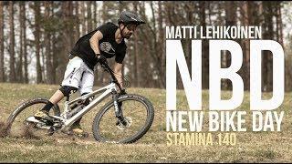 Matti Lehikoinen having a New Bike Day ride with Pole Stamina 140