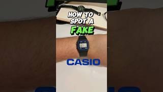 Is your Casio f91w FAKE? #watch #watches #casio #vintage