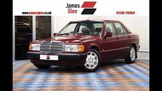 Mercedes 190E Auto For Sale by James Glen Car Sales, Airdrie, Glasgow