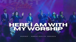 Here I am with my Worship | Worship Session with COZA City Music | @#COZASundays 09-06-2024