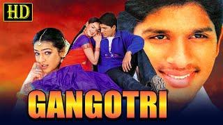 Gangotri (HD) Allu Arjun's First Telugu Action Hindi Dubbed Full Movie | Aditi Agarwal